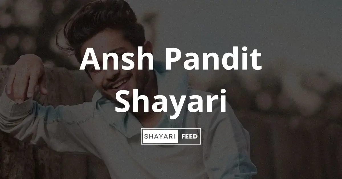 Ansh Pandit Shayari Thumbnail