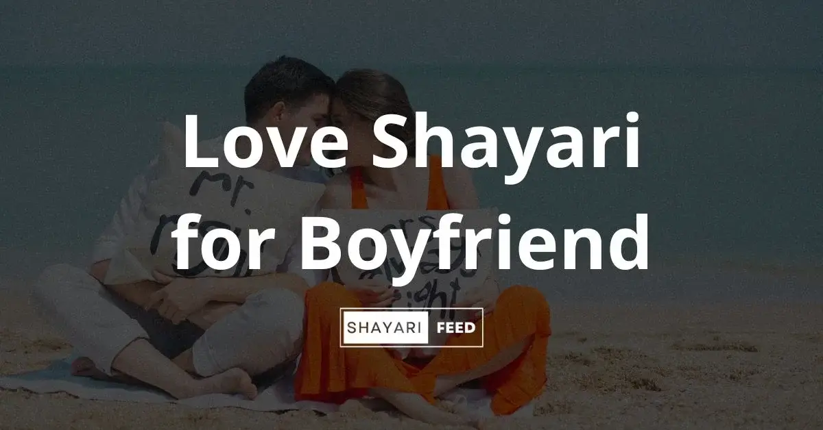 Love Shayari in Hindi for Boyfriend Thumbnail
