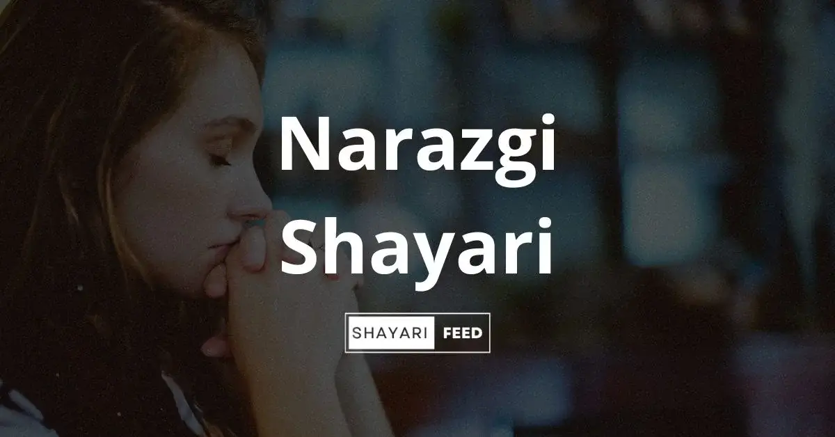 Narazgi Shayari Thumbnail