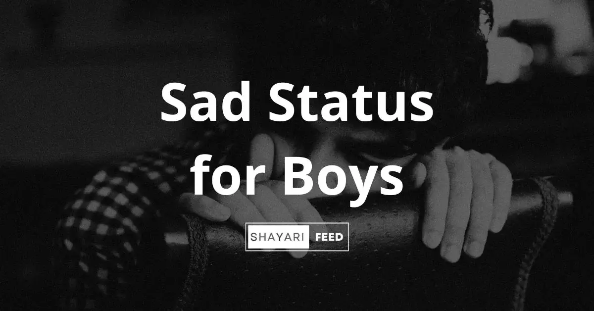 Sad Status for Boys Thumbnail