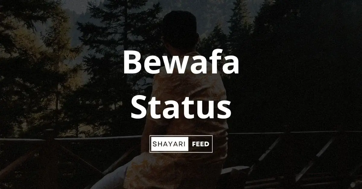 Bewafa Status Thumbnail