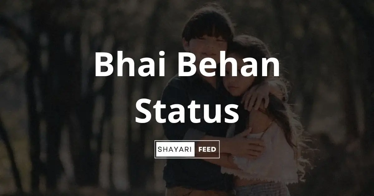 Bhai Behan Status Thumbnail