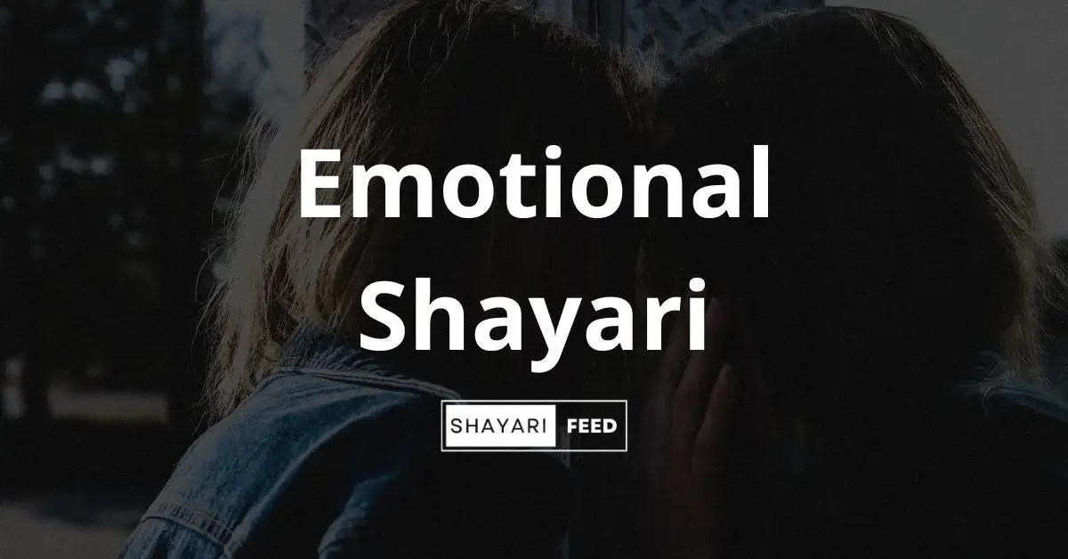 Emotional Shayari Thumbnail