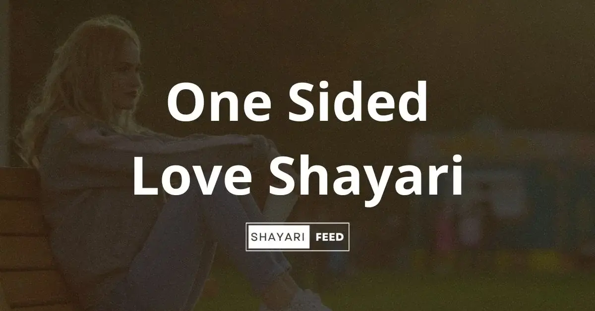 One Sided Love Shayari Thumbnail