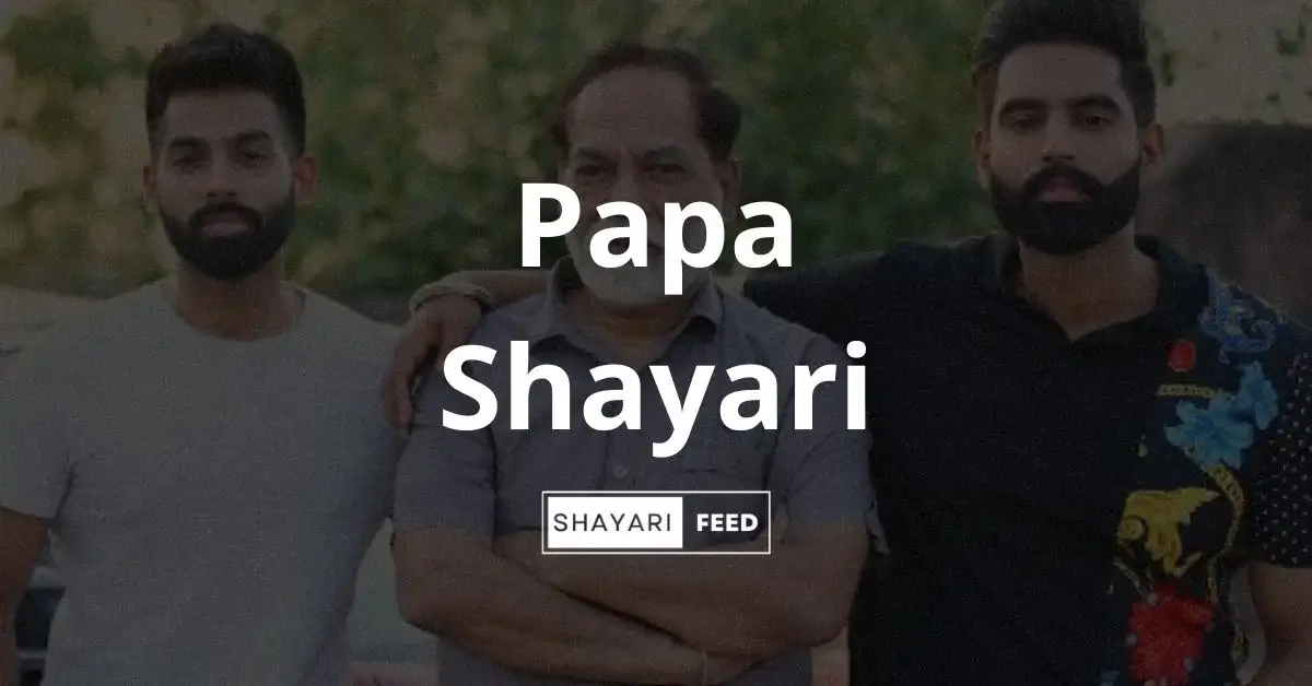Papa Shayari Thumbnail
