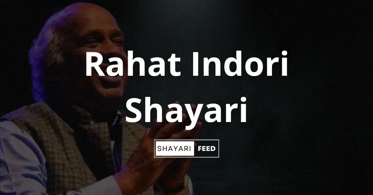 Rahat Indori Shayari Thumbnail