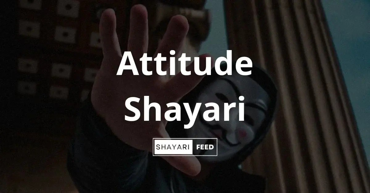 Attitude Shayari Thumbnail