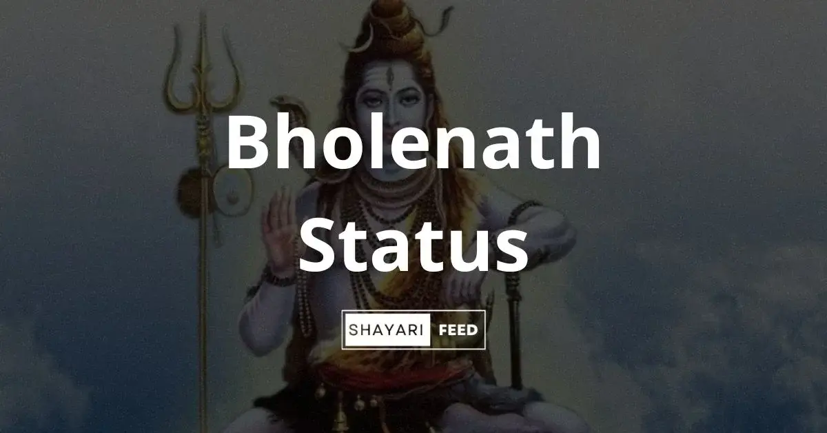 Bholenath Status Thumbnail