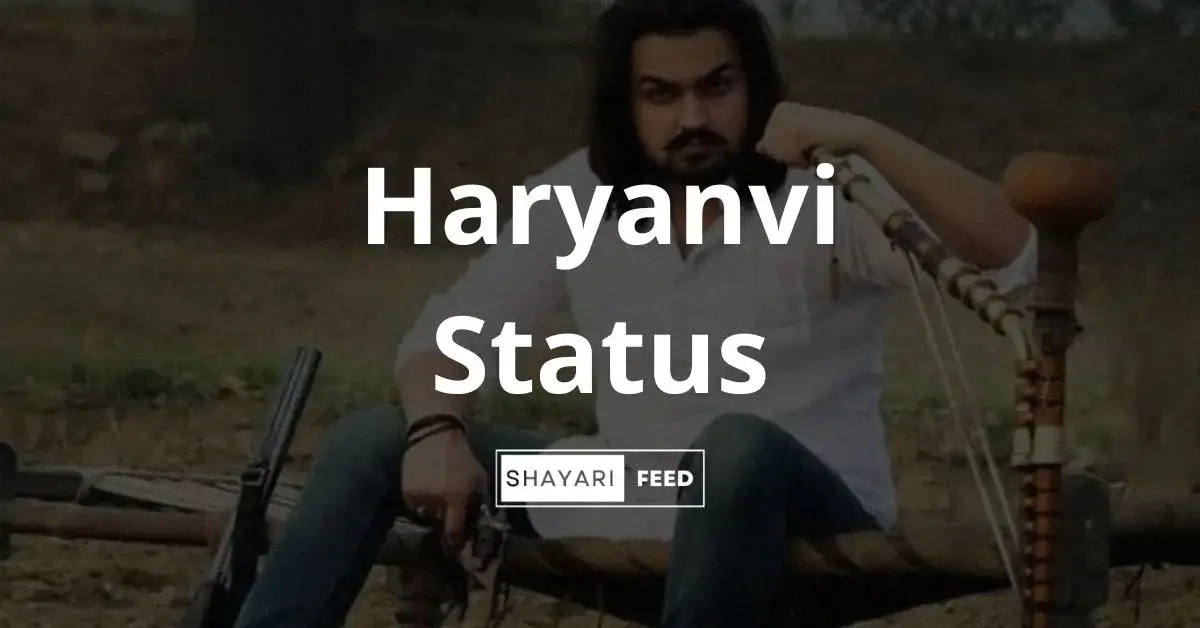 Haryanvi Status Thumbnail