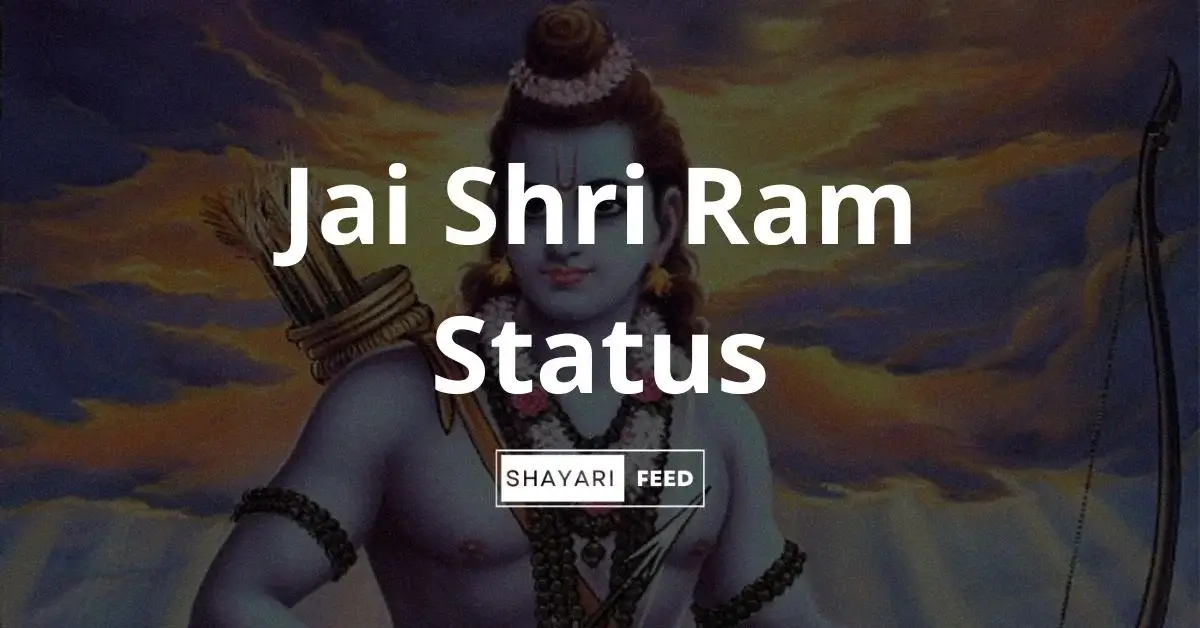 Jai Shri Ram Status Thumbnail