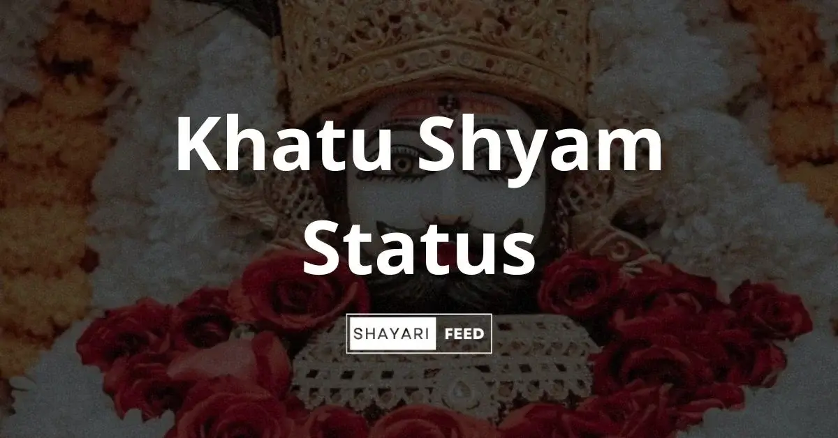 Khatu Shyam Status Thumbnail