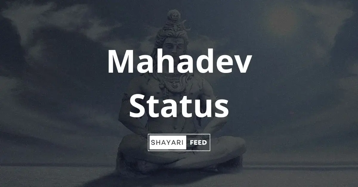 Mahadev Status Thumbnail