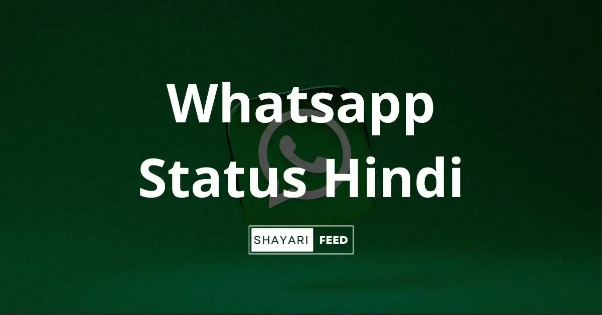 Whatsapp Status in Hindi Thumbnail