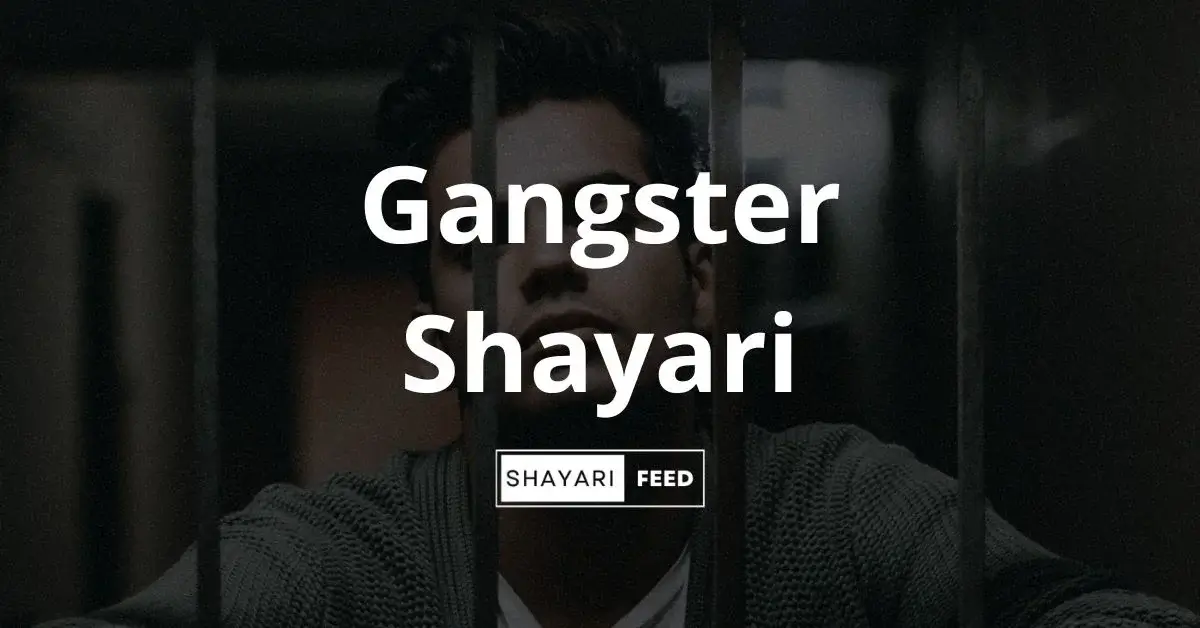 Gangster Shayari Thumbnail