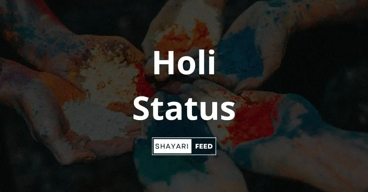 Holi Status Thumbnail