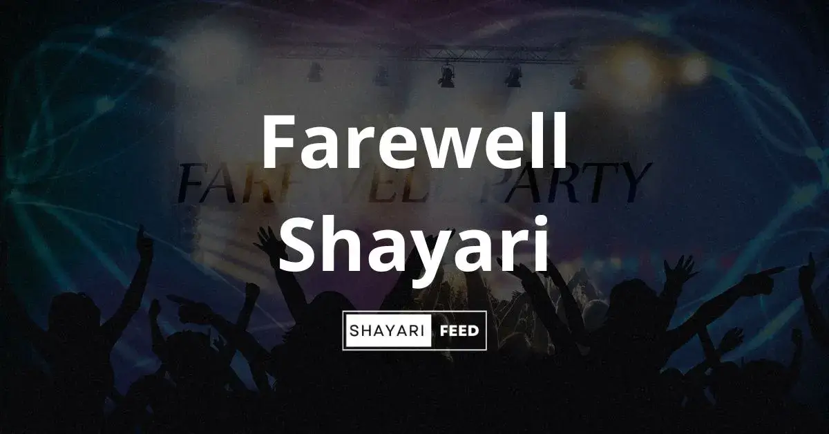Farewell Shayari Thumbnail