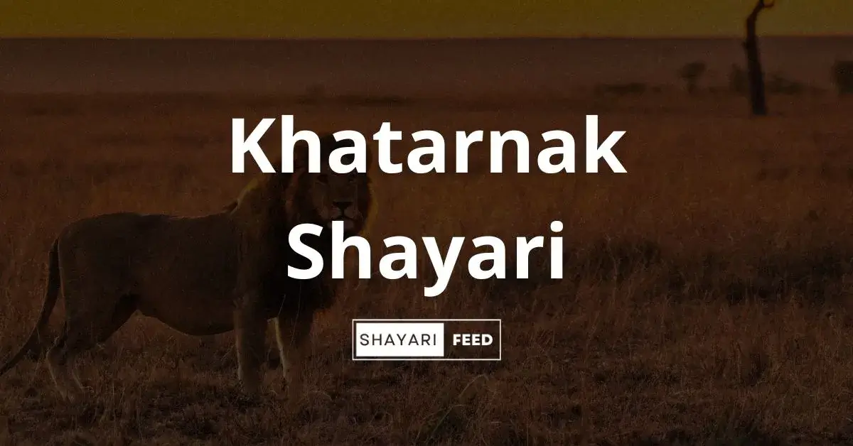Khatarnak Shayari Thumbnail