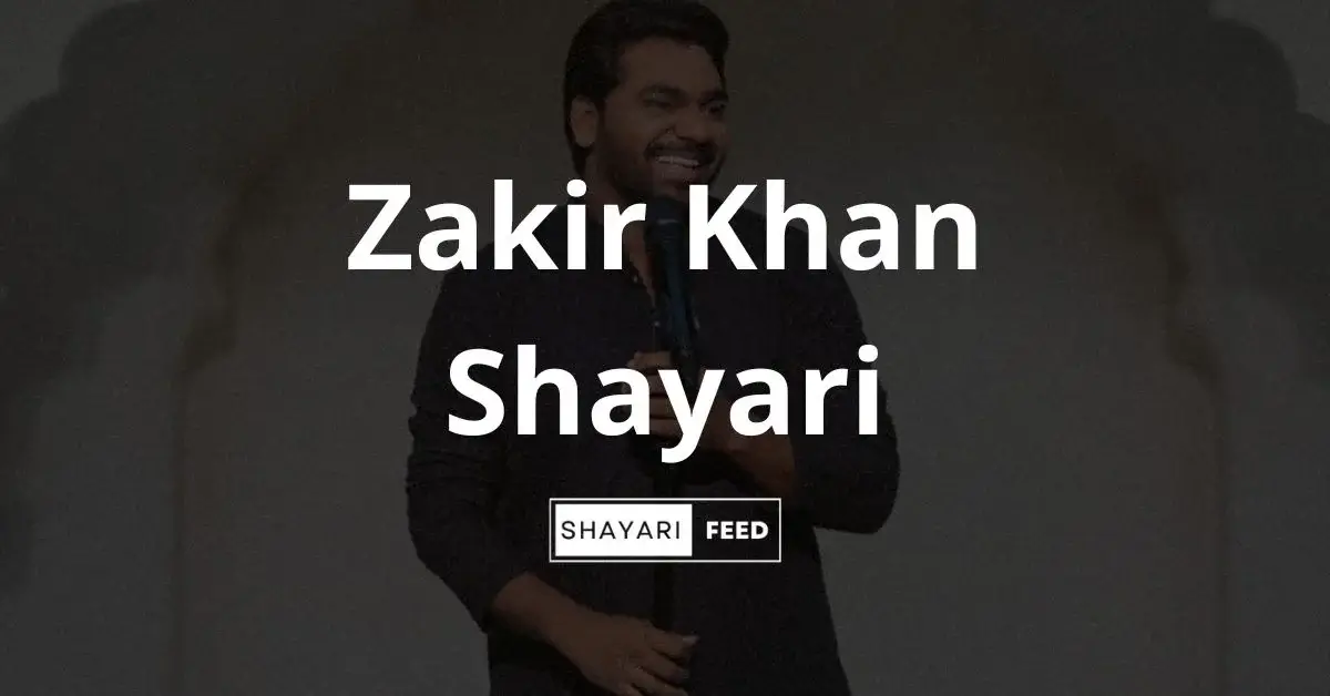 Zakir Khan Shayari Thumbnail